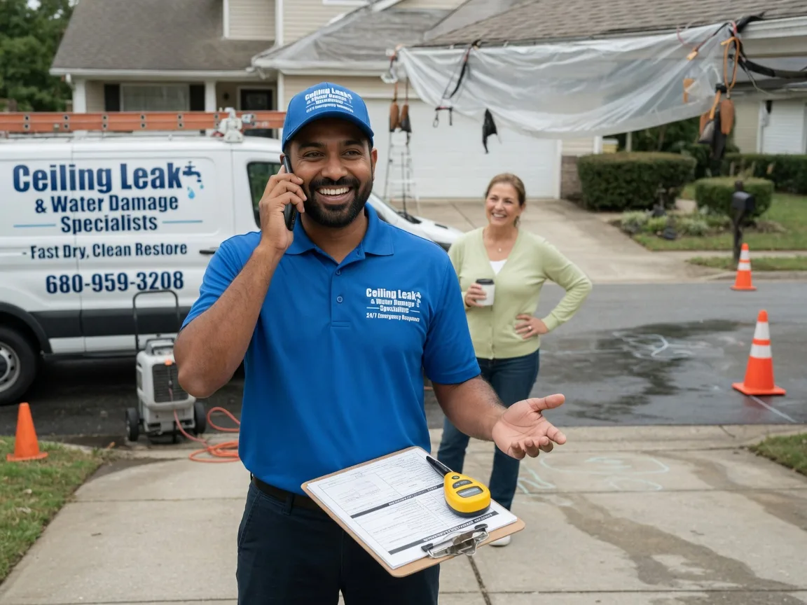 Ceiling Leak Cleanup Decorah, IA FAQs